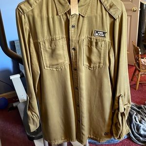 Scotch & Soda AMS Blauw Shirt S